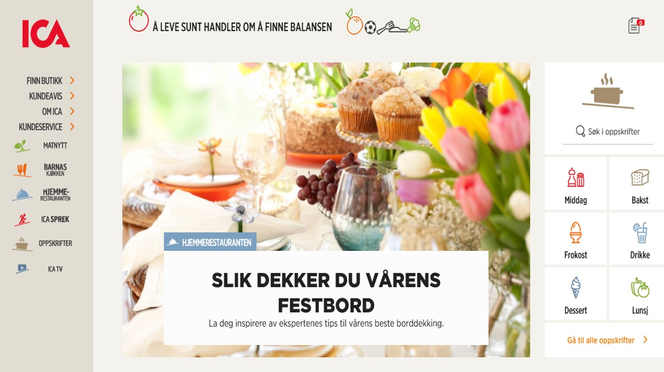 ICA satser alt på content marketing